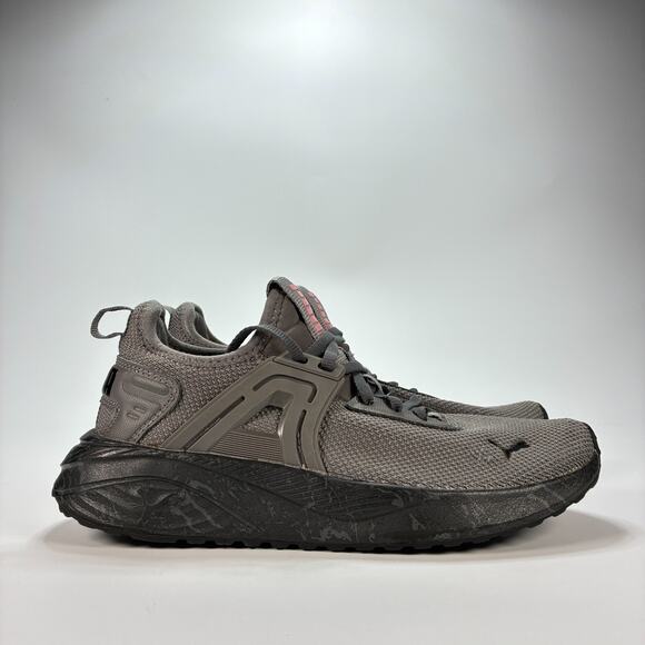 Puma Pacer 23 Marble Gray Black Athletic Running Shoes 400639-01 Youth Size 6 - Picture 1 of 10